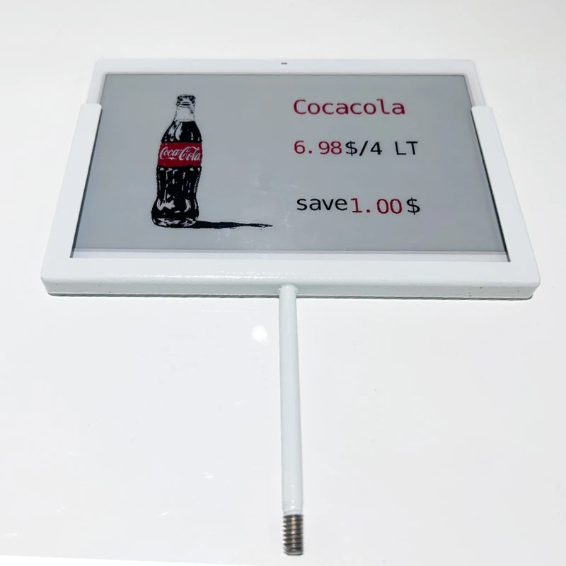 7,3 inča elektroničke cijene oznake metalni vijčani nosač Coca - Cola stil