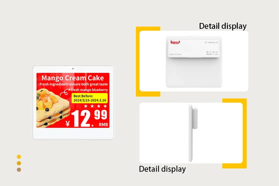 The 4.2-Inch Electronic Price Tag Technology